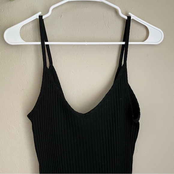 PacSun LA Hearts Black Ribbed Dress - Picture 2 of 6